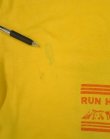 画像6: 80'S CAMP SMITH RUNNING CLUB シングルステッチ 両面染み込みプリント 半袖 Tシャツ イエロー USA製 (VINTAGE)