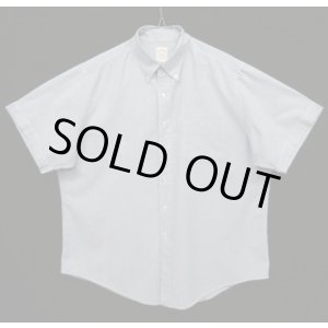 画像: 80'S BROOKS BROTHERS "MAKERS" オックスフォード 半袖 BDシャツ ブルー USA製 (VINTAGE)