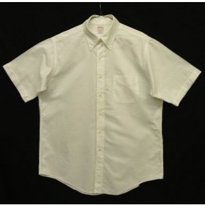 画像: 90'S BROOKS BROTHERS オックスフォード 半袖 BDシャツ ホワイト USA製 (VINTAGE)