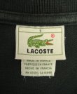 画像2: 80'S CHEMISE LACOSTE ポロシャツ ブラック フランス製 (VINTAGE)