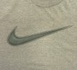 画像3: 90'S NIKE 白タグ SWOOSHロゴ 半袖 Tシャツ グレー (VINTAGE)