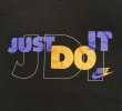 画像3: 90'S NIKE "JUST DO IT" 銀タグ シングルステッチ Tシャツ ブラック USA製 (VINTAGE)