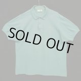 画像: 80'S CHEMISE LACOSTE ポロシャツ ミントブルーヘザー フランス製 (VINTAGE)