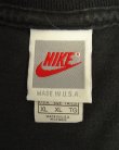 画像2: 90'S NIKE "BY NIKE" 銀タグ シングルステッチ Tシャツ ブラック USA製 (VINTAGE)