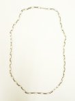 画像1: ナバホ族 インディアンジュエリー ナバホチェーン シルバーネックレス 60cm (NEW)
