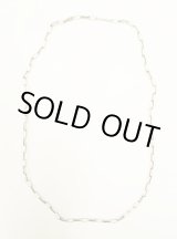 画像: ナバホ族 インディアンジュエリー ナバホチェーン シルバーネックレス 60cm (NEW)