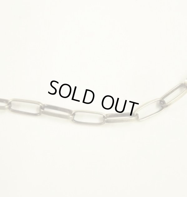 画像3: ナバホ族 インディアンジュエリー ナバホチェーン シルバーネックレス 60cm (NEW)