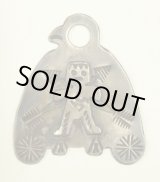 画像: 40'S ナバホ族 インディアンジュエリー "THUNDERBIRD & SWASTIKA" シルバー ペンダントトップ (VINTAGE)