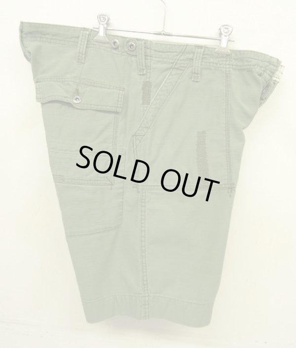 画像5: 90'S RALPH LAUREN 月桂樹ボタン ベイカーショーツ ミリタリーグリーン (VINTAGE)