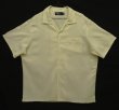 画像1: 90'S RALPH LAUREN コードレーン 半袖 イタリアンカラーシャツ オフホワイト (VINTAGE)