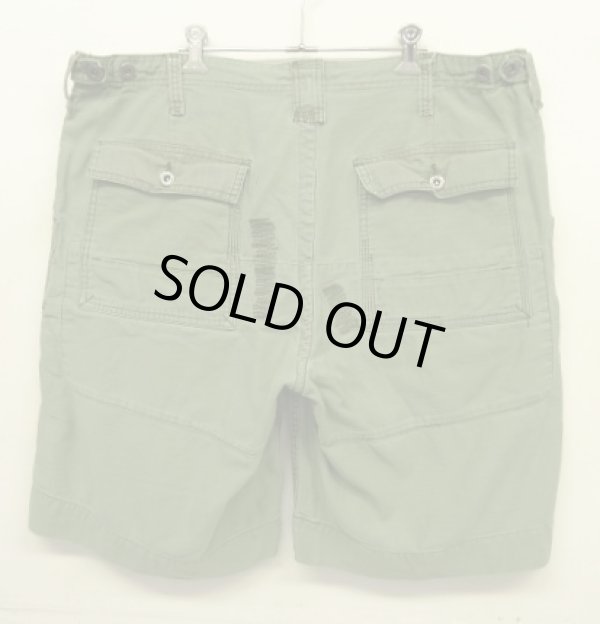 画像6: 90'S RALPH LAUREN 月桂樹ボタン ベイカーショーツ ミリタリーグリーン (VINTAGE)