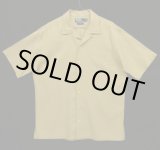 画像: 90'S RALPH LAUREN "CALDWELL" シルク/コットン 半袖 オープンカラーシャツ ベージュ (VINTAGE)