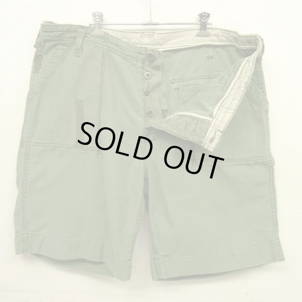 画像4: 90'S RALPH LAUREN 月桂樹ボタン ベイカーショーツ ミリタリーグリーン (VINTAGE)