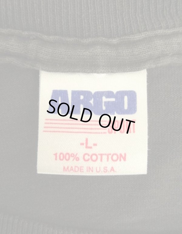 画像2: 80'S BLAH,BLAH,BLAH シングルステッチ 半袖 Tシャツ ブラック USA製 (VINTAGE)