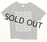 画像: 80'S BLAH,BLAH,BLAH シングルステッチ 半袖 Tシャツ ブラック USA製 (VINTAGE)