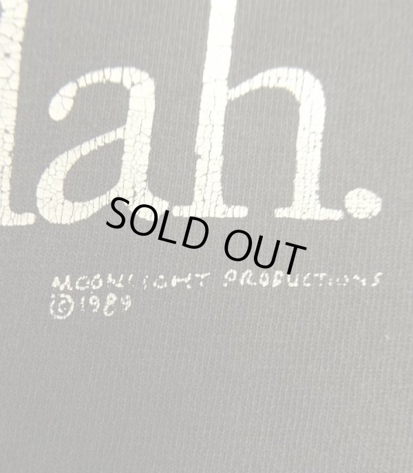 画像4: 80'S BLAH,BLAH,BLAH シングルステッチ 半袖 Tシャツ ブラック USA製 (VINTAGE)