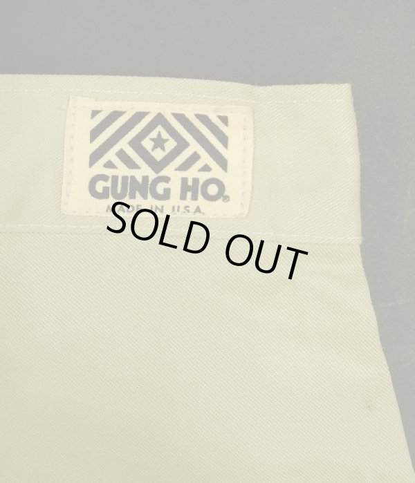 画像6: 80'S GUNG HO 旧タグ ベイカーパンツ ベージュ 42TALONジップ USA製 (DEADSTOCK)