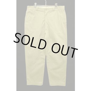 画像: 60'S BOAT SAIL CLOTH "SANFORIZED" コットン100% チノパンツ GRIPPER ZIPPER製ブラスジップ USA製 (VINTAGE)