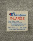 画像2: 80'S CHAMPION トリコタグ 50/50 シングルステッチ 三段染み込みプリント 半袖 Tシャツ ヘザーグレー USA製 (VINTAGE)