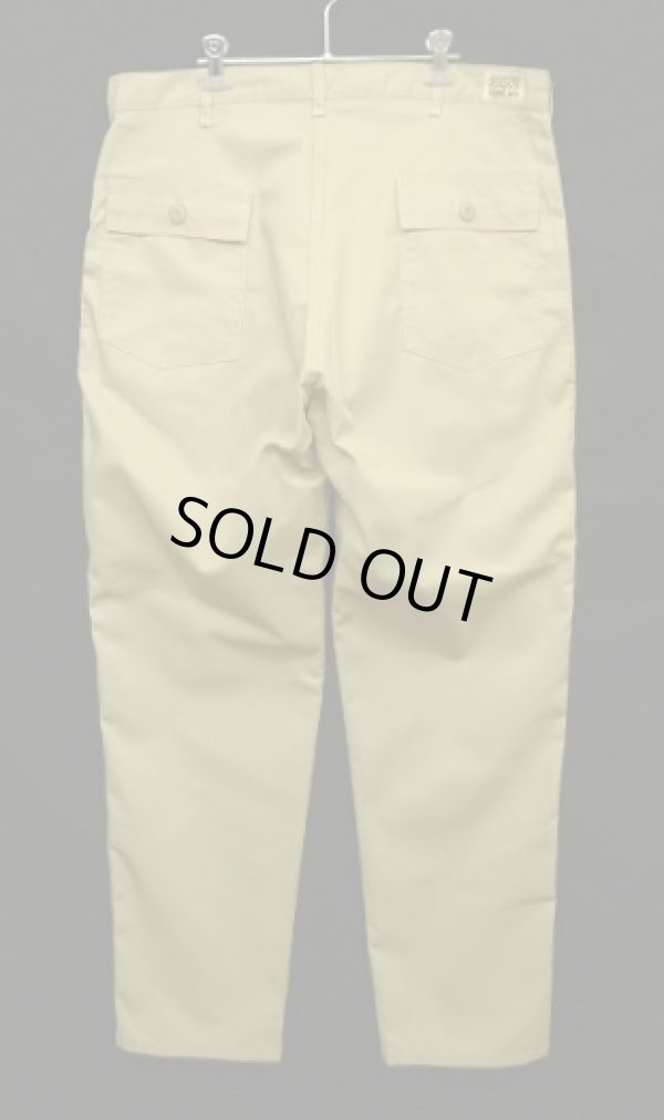 画像5: 80'S GUNG HO 旧タグ ベイカーパンツ ベージュ 42TALONジップ USA製 (DEADSTOCK)