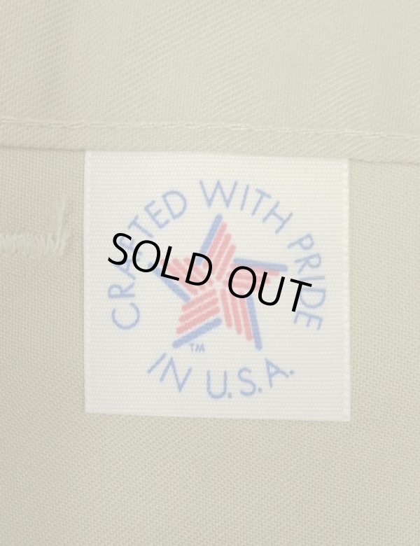 画像4: 80'S GUNG HO 旧タグ ベイカーパンツ ベージュ 42TALONジップ USA製 (DEADSTOCK)