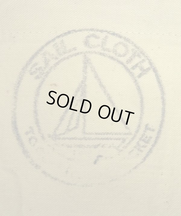 画像2: 60'S BOAT SAIL CLOTH "SANFORIZED" コットン100% チノパンツ GRIPPER ZIPPER製ブラスジップ USA製 (VINTAGE)