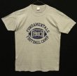 画像1: 80'S CHAMPION トリコタグ 50/50 シングルステッチ 三段染み込みプリント 半袖 Tシャツ ヘザーグレー USA製 (VINTAGE)