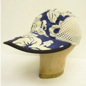 画像: 90'S PATAGONIA "SPOONBILL CAP" サイドメッシュキャップ ハイビスカス柄 USA製 (VINTAGE)