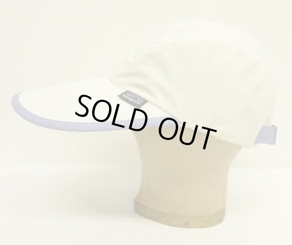 画像3: 90'S PATAGONIA "SPOONBILL CAP" ロングビル ナイロンキャップ ホワイト/ライラック (VINTAGE)