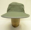画像4: 00'S PATAGONIA "SPOONBILL CAP" ロングビル ナイロンキャップ ネックガード付き カーキ/グレーUSA製 (VINTAGE)