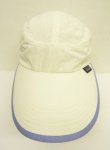 画像2: 90'S PATAGONIA "SPOONBILL CAP" ロングビル ナイロンキャップ ホワイト/ライラック (VINTAGE)