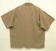 画像3: 90'S PATAGONIA ヘンプ100% 半袖 ボックスシャツ ライトブラウン (VINTAGE)