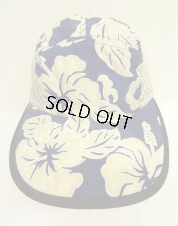 画像2: 90'S PATAGONIA "SPOONBILL CAP" サイドメッシュキャップ ハイビスカス柄 USA製 (VINTAGE)