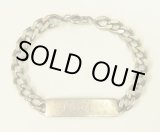 画像: シルバー925 IDブレスレット ホールマーク シルバー イギリス（ロンドン）製 (VINTAGE)