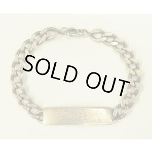 画像: シルバー925 IDブレスレット ホールマーク シルバー イギリス（ロンドン）製 (VINTAGE)