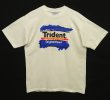 画像1: 90'S MTV x TRIDENT 両面プリント シングルステッチ 半袖 Tシャツ ホワイト USA製 (VINTAGE)