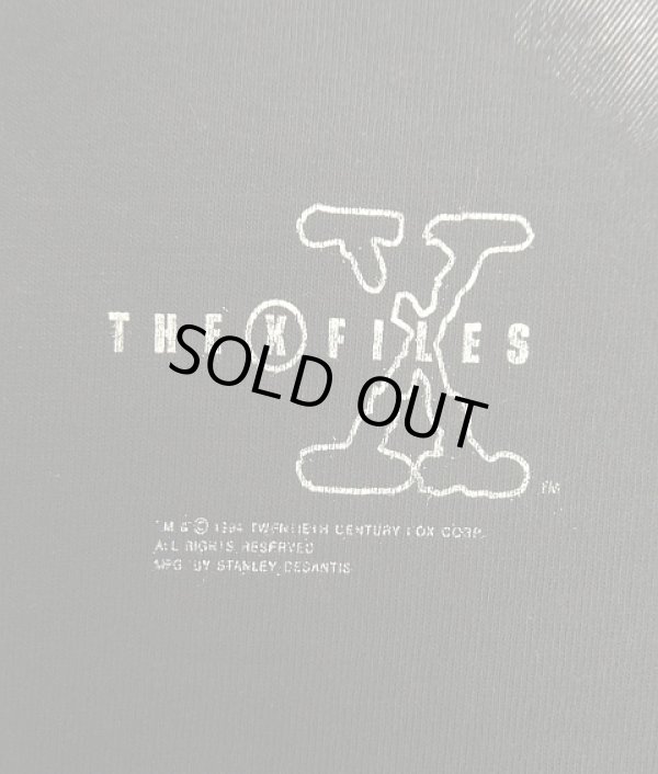 画像4: 90'S THE X FILES "STANLEY DESANTIS" シングルステッチ 半袖 Tシャツ ブラック USA製 (MINT CONDITION)