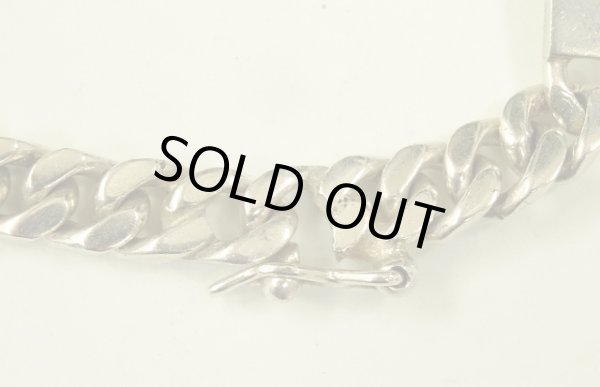 画像3: シルバー925 三連IDブレスレット シルバー イタリア製 (VINTAGE)