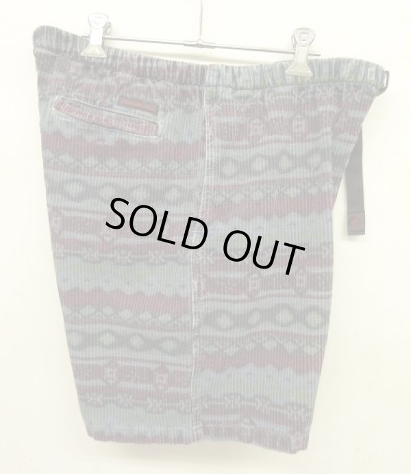 画像4: 90'S GRAMICCI 旧ロゴ ベルト付き クライミングショーツ 総柄 USA製 (VINTAGE)