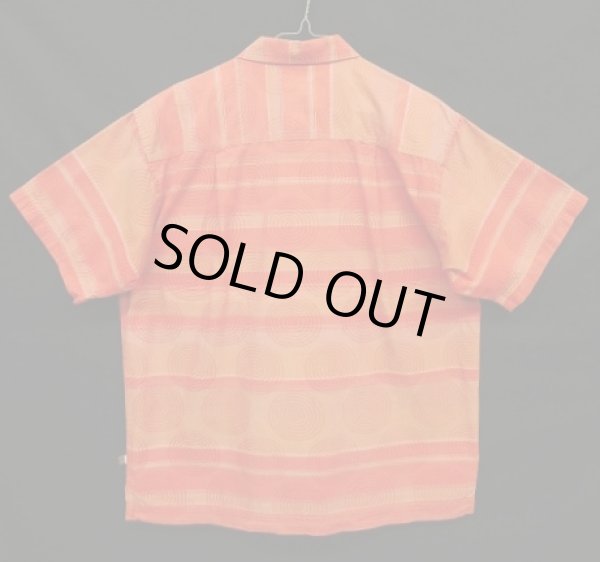 画像5: 00'S PATAGONIA "RHYTHM" フルジップ 半袖 ボックスシャツ サークル柄 (VINTAGE)