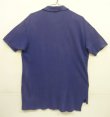 画像3: 80'S IZOD LACOSTE 半袖 ポロシャツ フェードネイビー USA製 (VINTAGE)