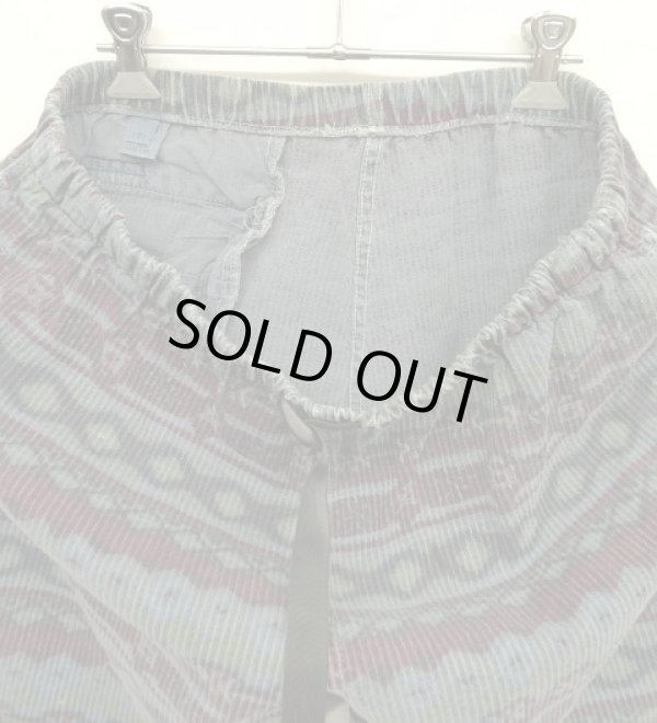 画像3: 90'S GRAMICCI 旧ロゴ ベルト付き クライミングショーツ 総柄 USA製 (VINTAGE)