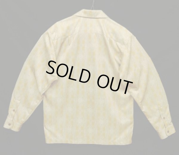 画像4: 00'S PATAGONIA "RHYTHM" 長袖 オープンカラーシャツ 総柄 (VINTAGE)