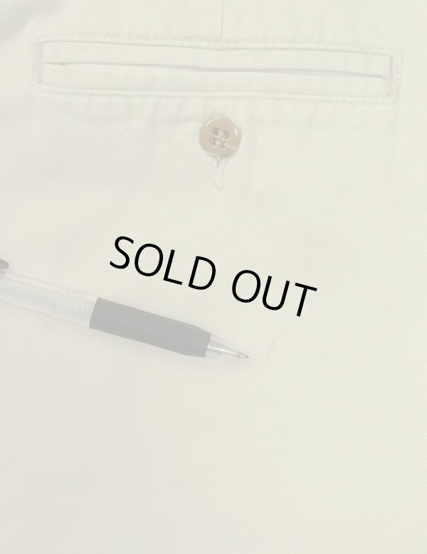 画像5: 90'S RRL 三ツ星タグ ミリタリーチノショーツ オフホワイト USA製 (VINTAGE)