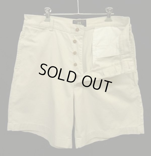 画像3: 90'S RRL 三ツ星タグ ミリタリーチノショーツ オフホワイト USA製 (VINTAGE)