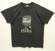 画像1: TOUT LE MONDE Y GAGNE 半袖 Tシャツ ブラック (VINTAGE)