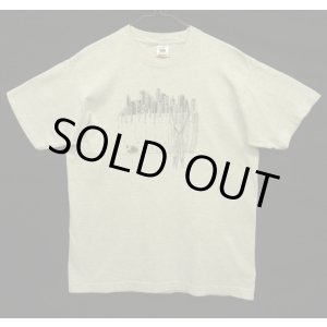 画像: 90'S UNKNOWN ペンケーススケッチ シングルステッチ 半袖 Tシャツ アッシュグレー USA製 (VINTAGE)