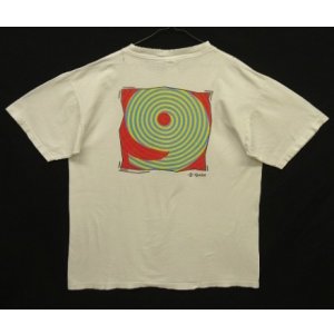 画像: 90'S SPRINT "9CENTS.NOT NONSENSE." 両面プリント 半袖 Tシャツ ホワイト (VINTAGE)
