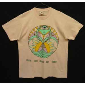 画像: 80'S IMAGINE SANFRANCISCO "MYSTERY OF LIFE" シングルステッチ 半袖 Tシャツ ピンク USA製 (VINTAGE)