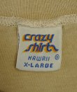 画像2: 90'S CRAZY SHIRT "KONA COFFEE DYED" シングルステッチ 両面プリント 半袖 Tシャツ ベージュ USA製 (VINTAGE)